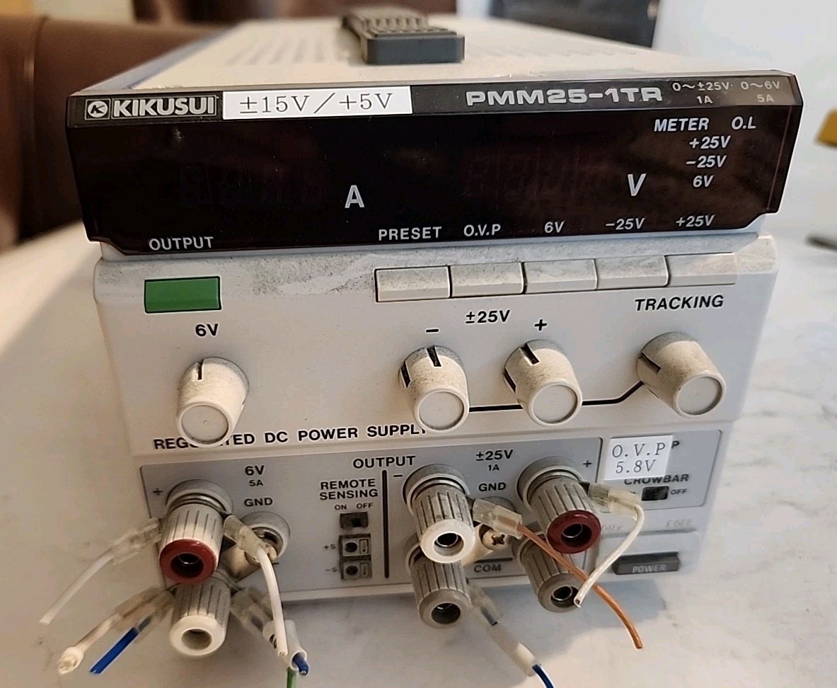 KIKUSUI PMM25-1TR Regulated DC Power Supply- Free Shipping