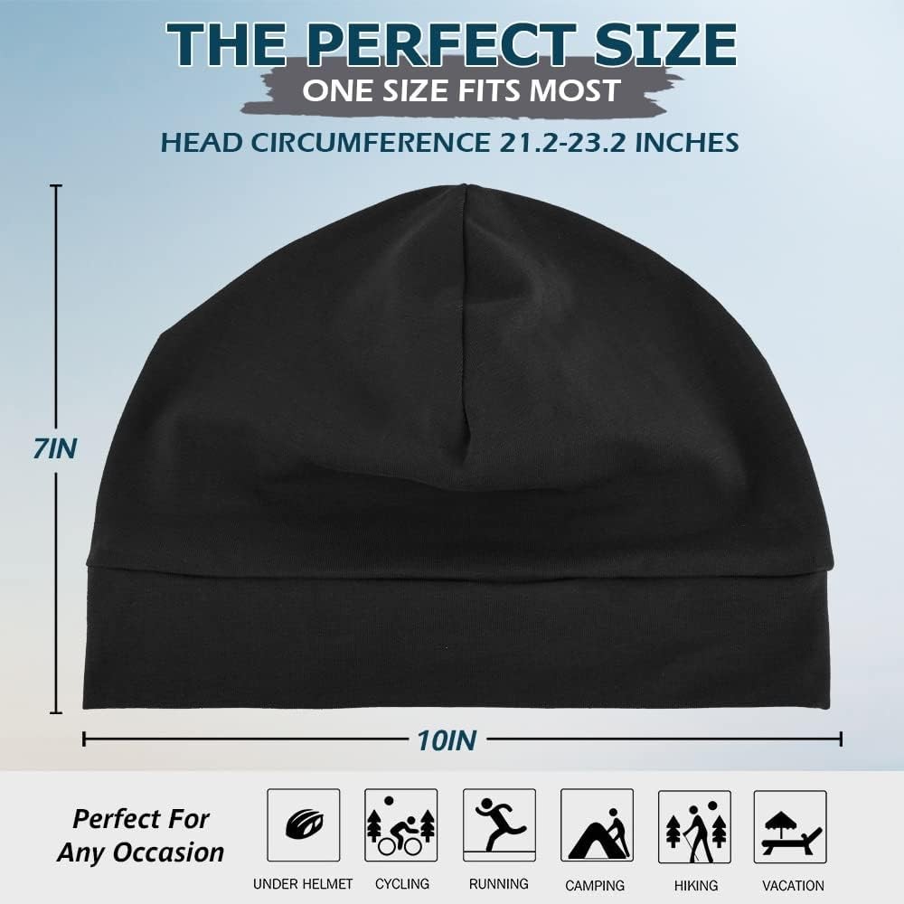 Headshion One Size, 4 Black & Grey Navy Blue Denim