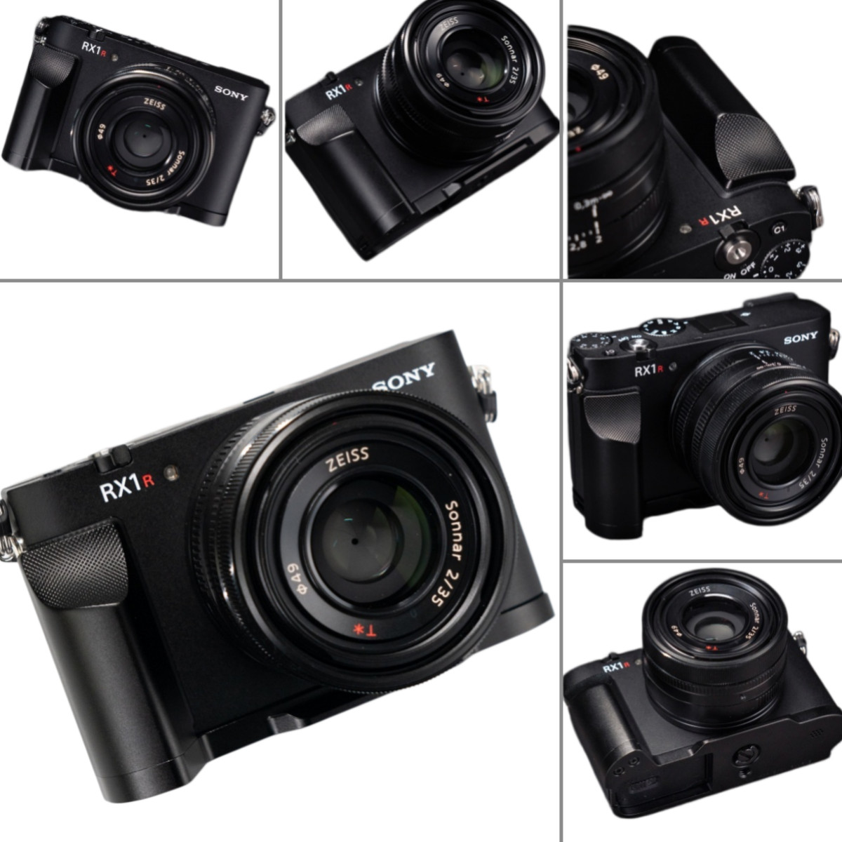 For Sony RX1R3 Metal Camera Hand Grip Holder