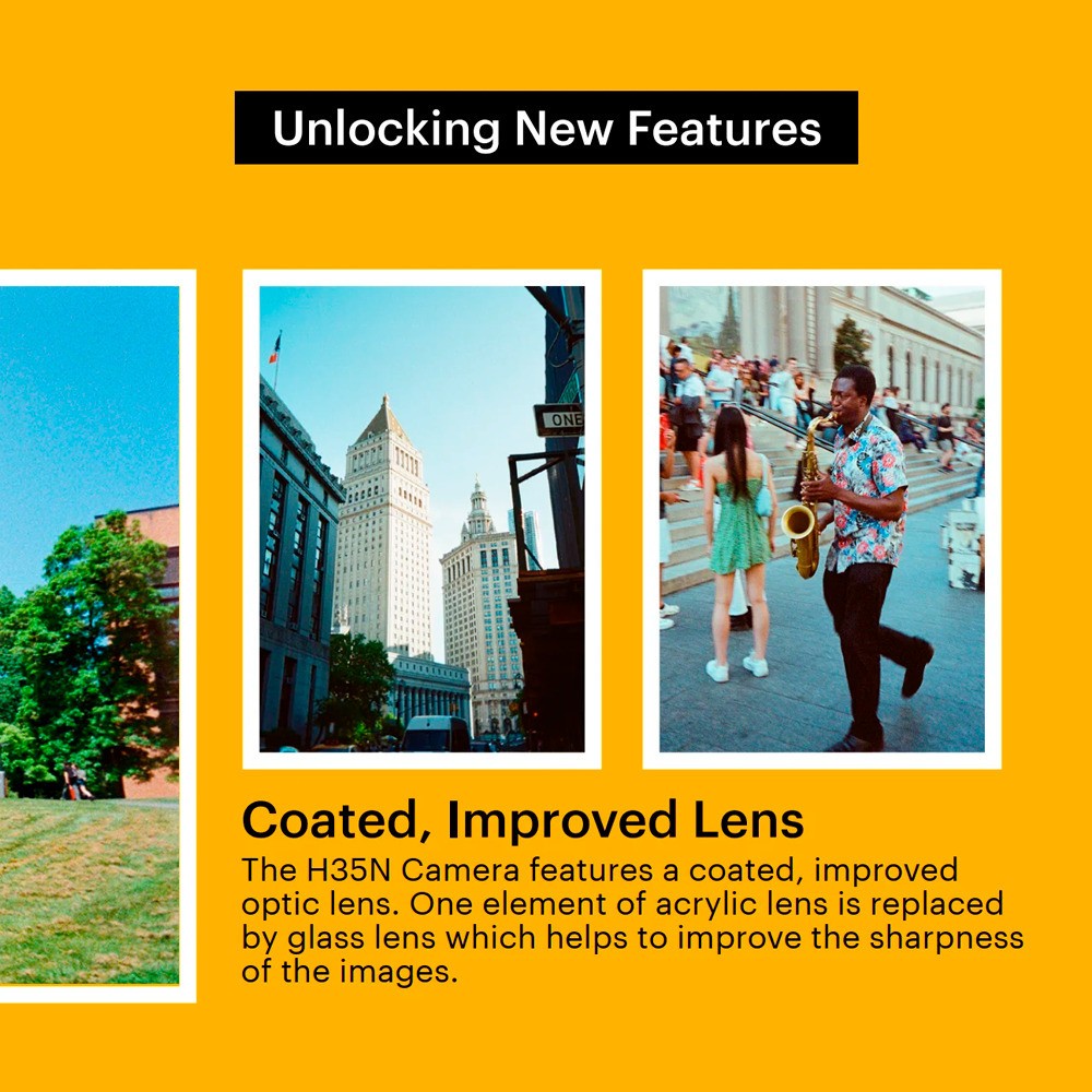 KODAK EKTAR H35N Half Frame Film Camera (Silver)