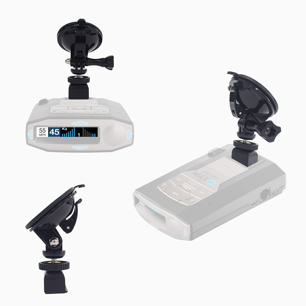 ESCORT Radar Mount with Magnet Radar Attachment and Sticky PU Gel Cup (P3-EMAG)