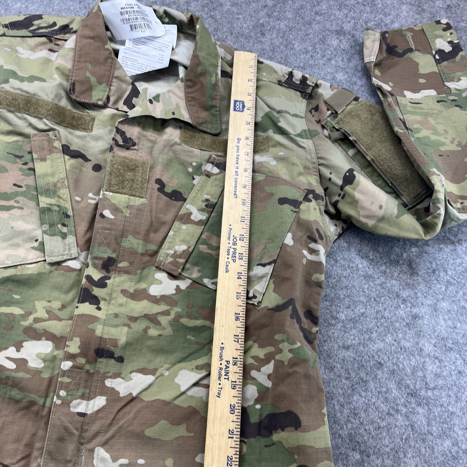 Army Combat Uniform Coat Medium Regular Unisex Insect Shield New