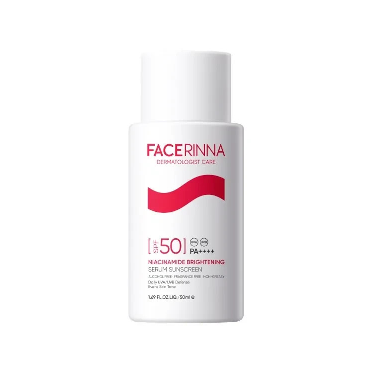 Facerinna Niacinamide (E 07/2029) Brightening Serum Sunscreen Spf50 Pa++++ 50Ml
