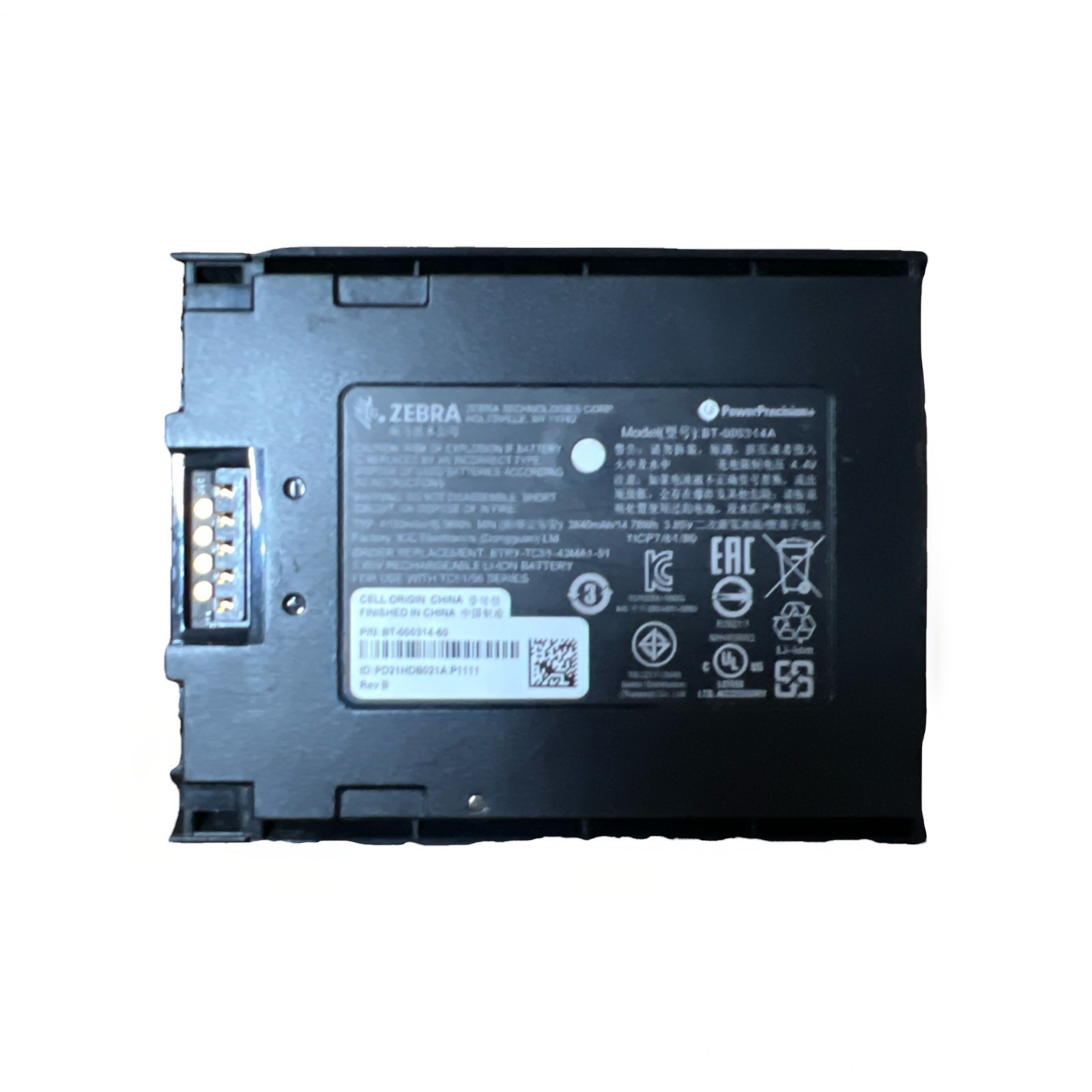 Genuine BT-000314A BT-000314-01 BTRY-TC51-43MA1-01 Battery for Zebra TC51 TC56