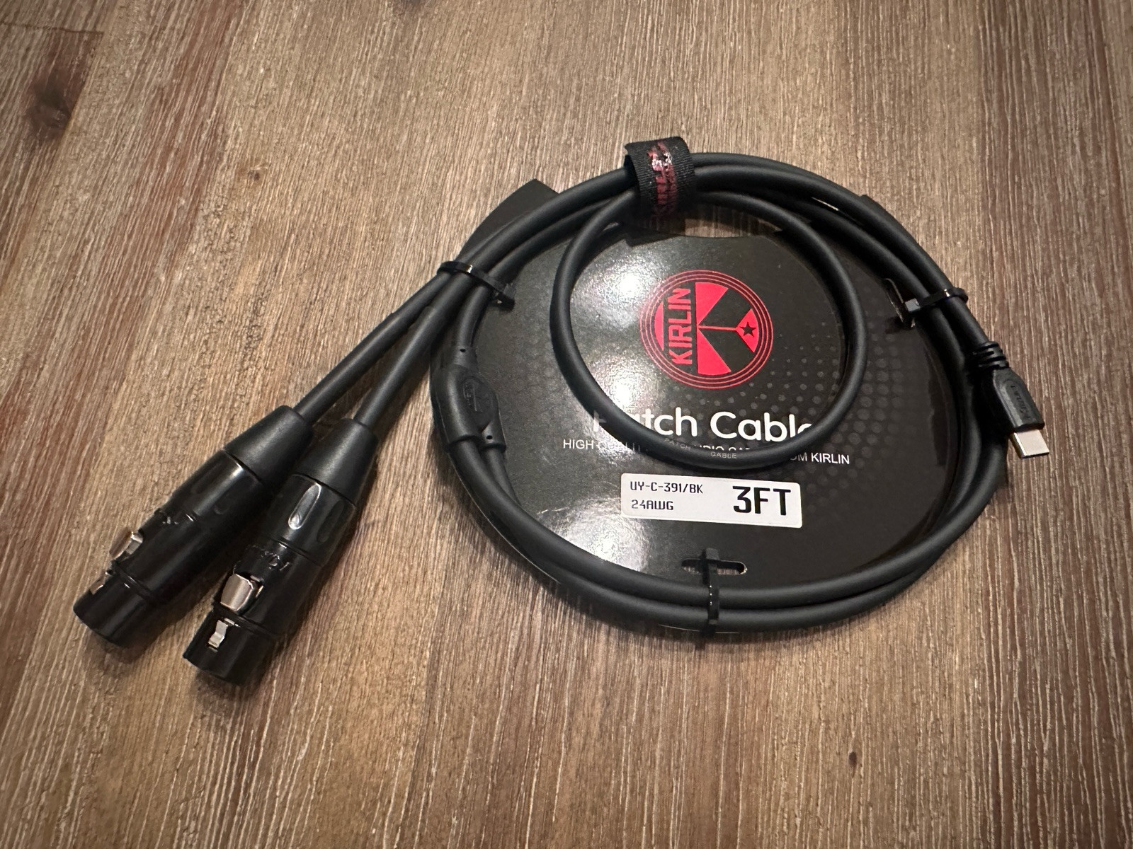 USB C To 2 XLR Female  Patch Cables - Ships Free!  ** New Item! **
