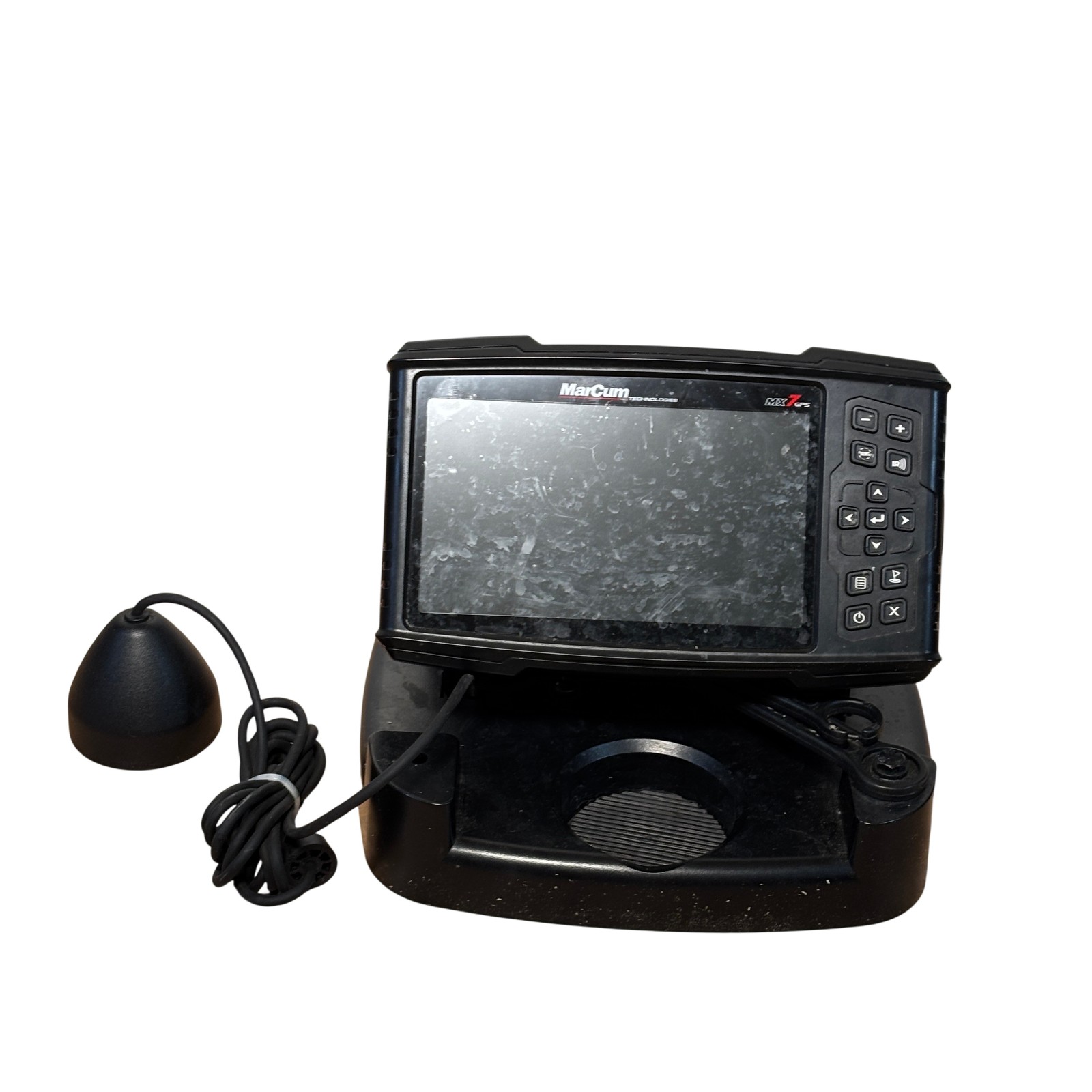 MarCum Technologies MX7GPS Black Lithium Digital Sonar & GPS Combination Unit