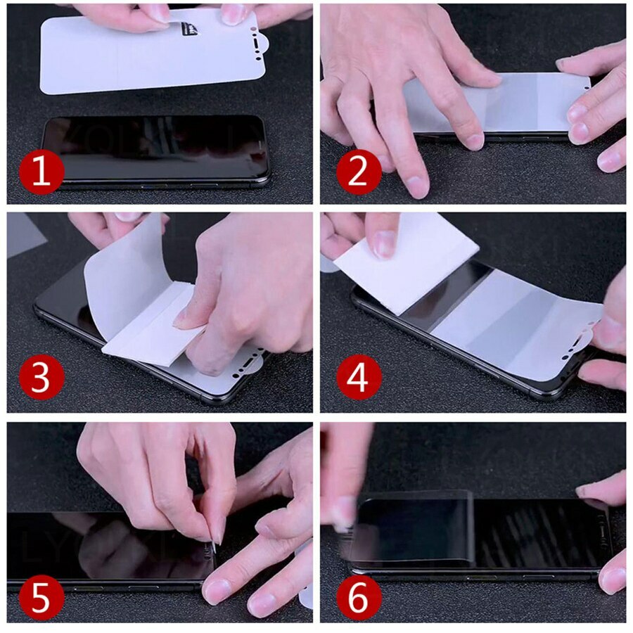 3Pack Samsung S24 S23 FE S22 Ultra S21 S20 Plus Note20 Hydrogel Screen Protector
