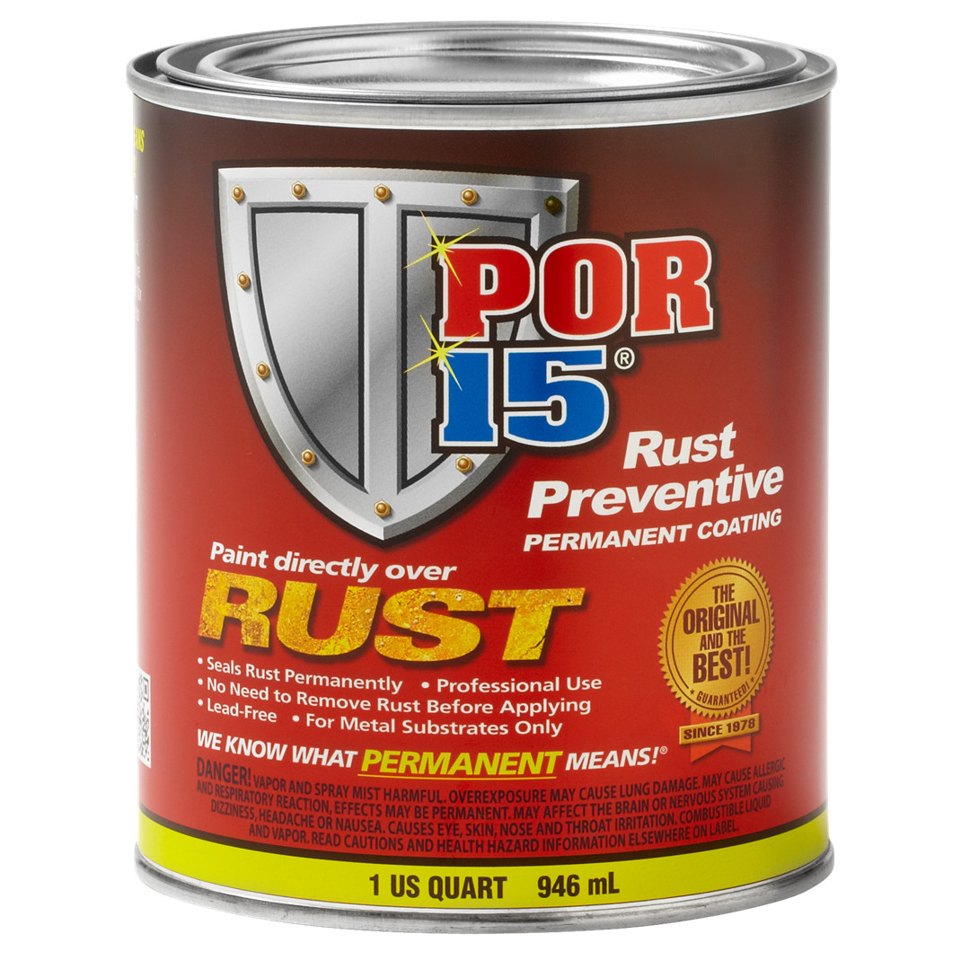 2 PACK!!   Por-15 45204 (RUST PREVENTATIVE GRAY COATING QUART)