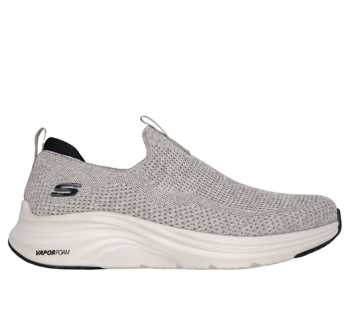 Skechers Shoes Men Sport Comfort Casual Wide Fit Slipon Taupe Memory Foam 232630