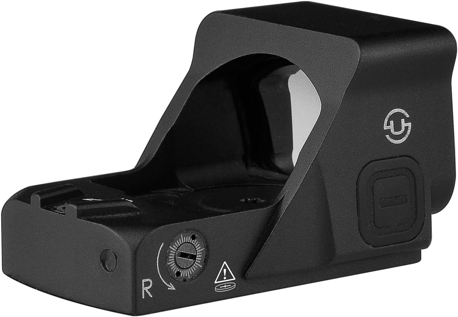 ZULISY OWLc Full Size 3 MOA RED Dot & 56 MOA Circle Reticle Open Reflex Sight