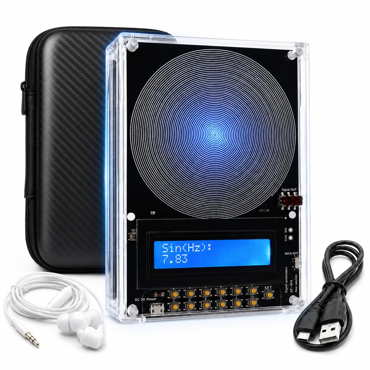 Frequency Generator for Healing 7.83Hz Schumann Resonance Generator, Adjustable