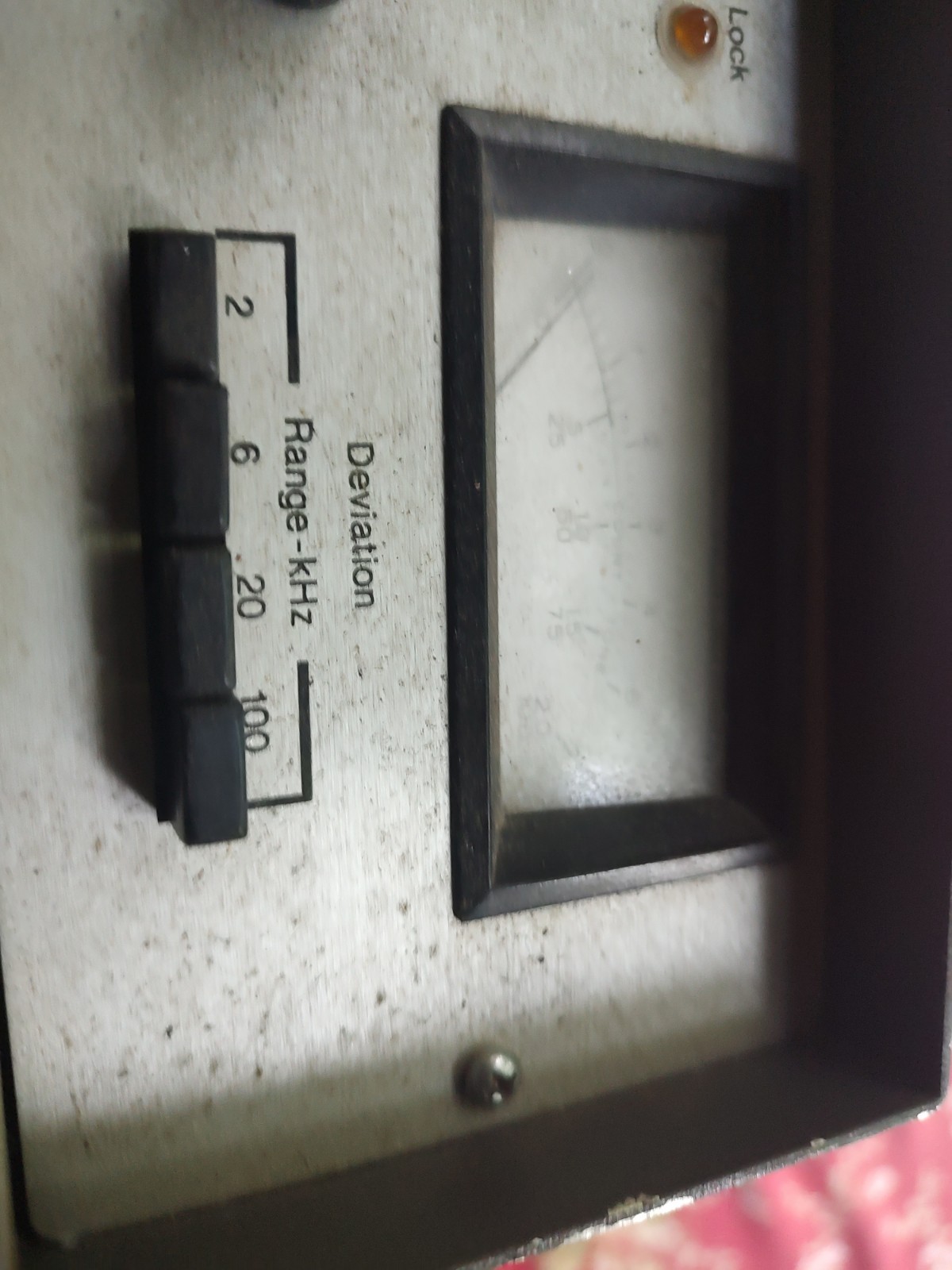 Old Motorola Deviation Meter Vintage Radio