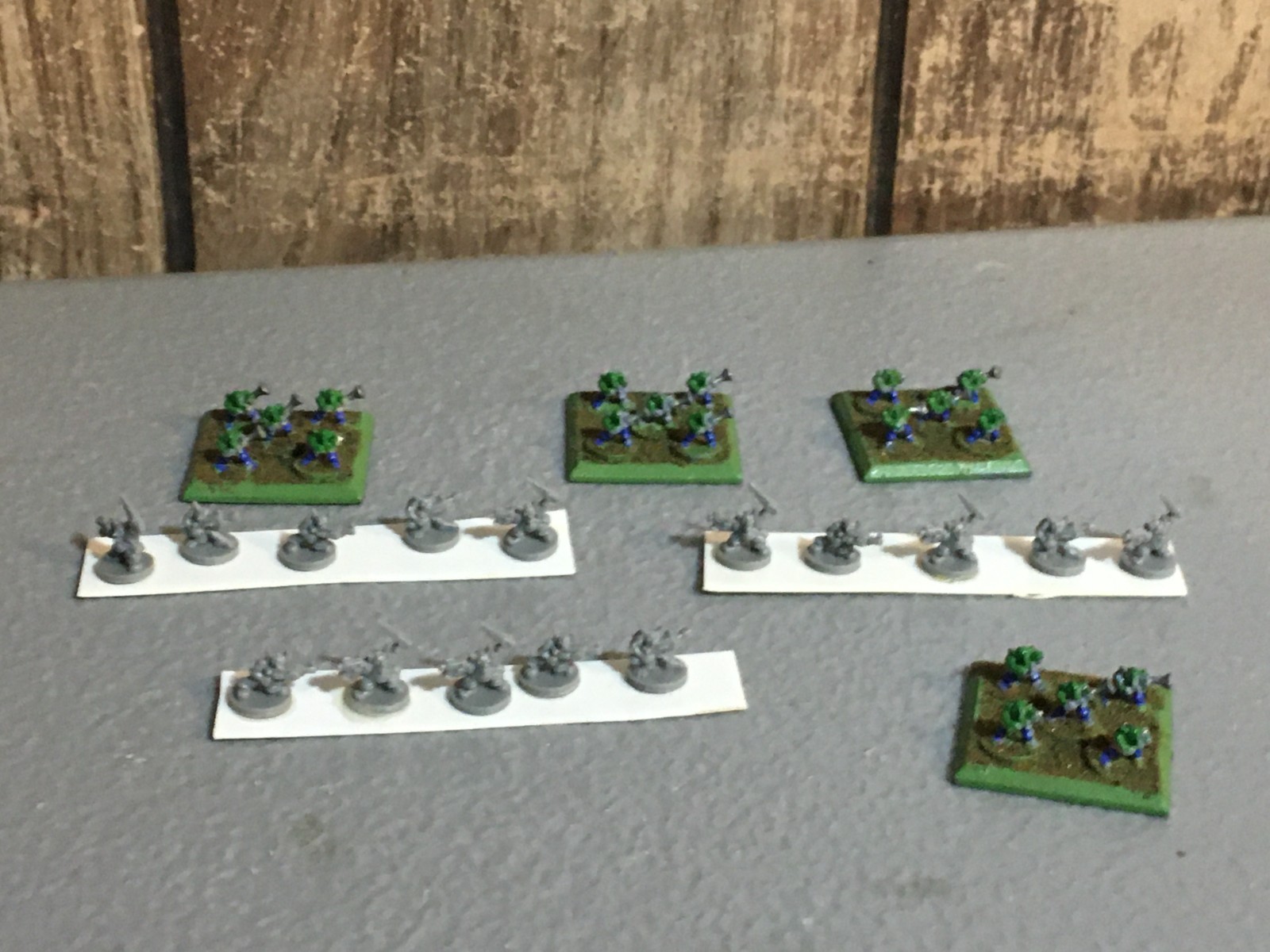 A28913 WARHAMMER 40K EPIC SPACE ORKS GRETCHIN LOT 7 STANDS GW GAMES WORKSHOP