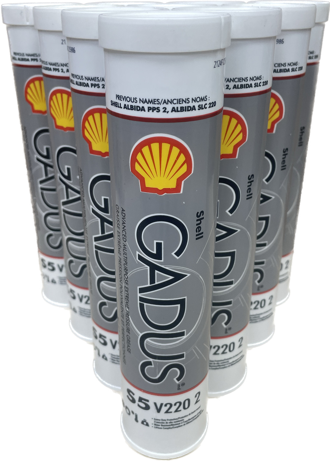 Shell Gadus S5 V220 2 Synthetic High Temp Lithium Complex 10x14oz 550036432