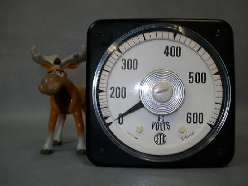 ITE AC 0-600 Ammeter 575108200