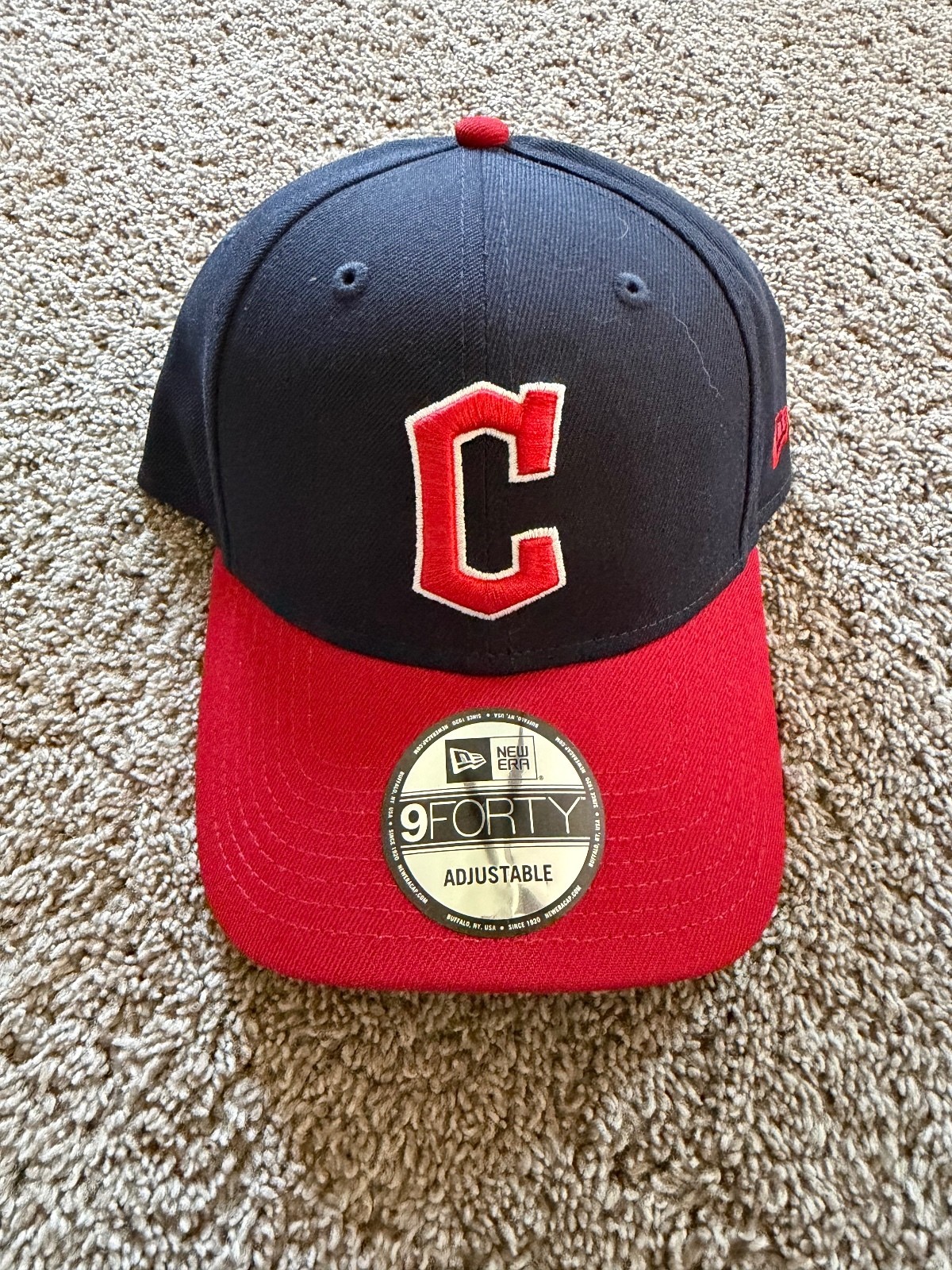 New Era 9FORTY Cleveland Guardians Adjustable Baseball Cap