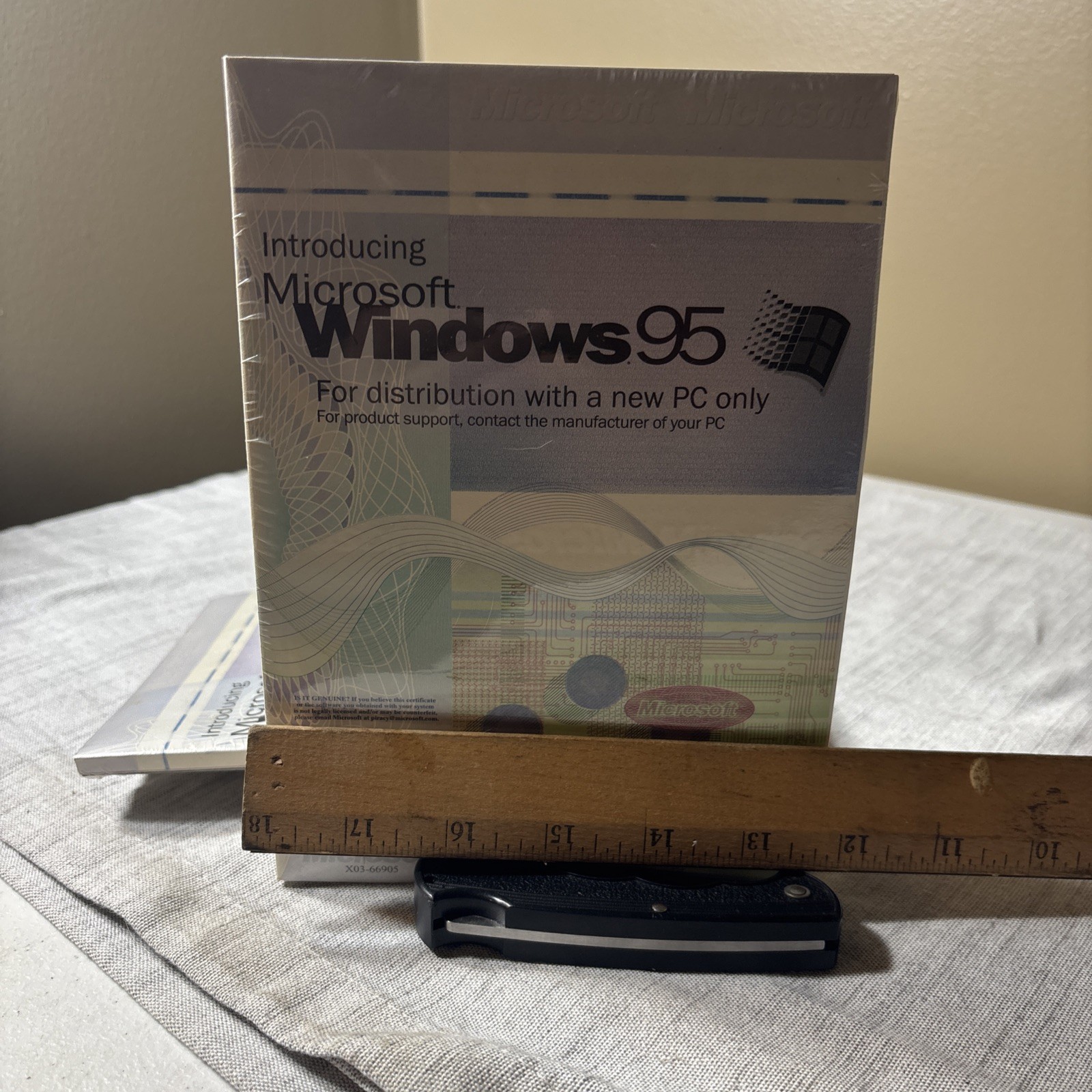 OEM Microsoft Windows 95 CD & Update VersSealed With Certificate of Authenticity