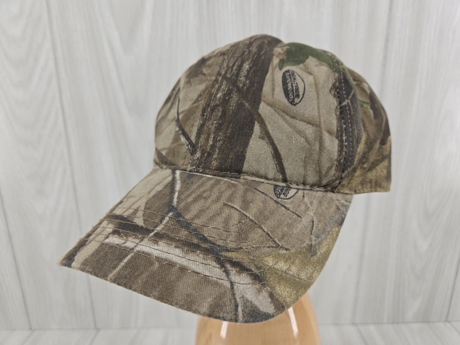 RealTree Hardwoods Blank Camo Hunting Hat Cap