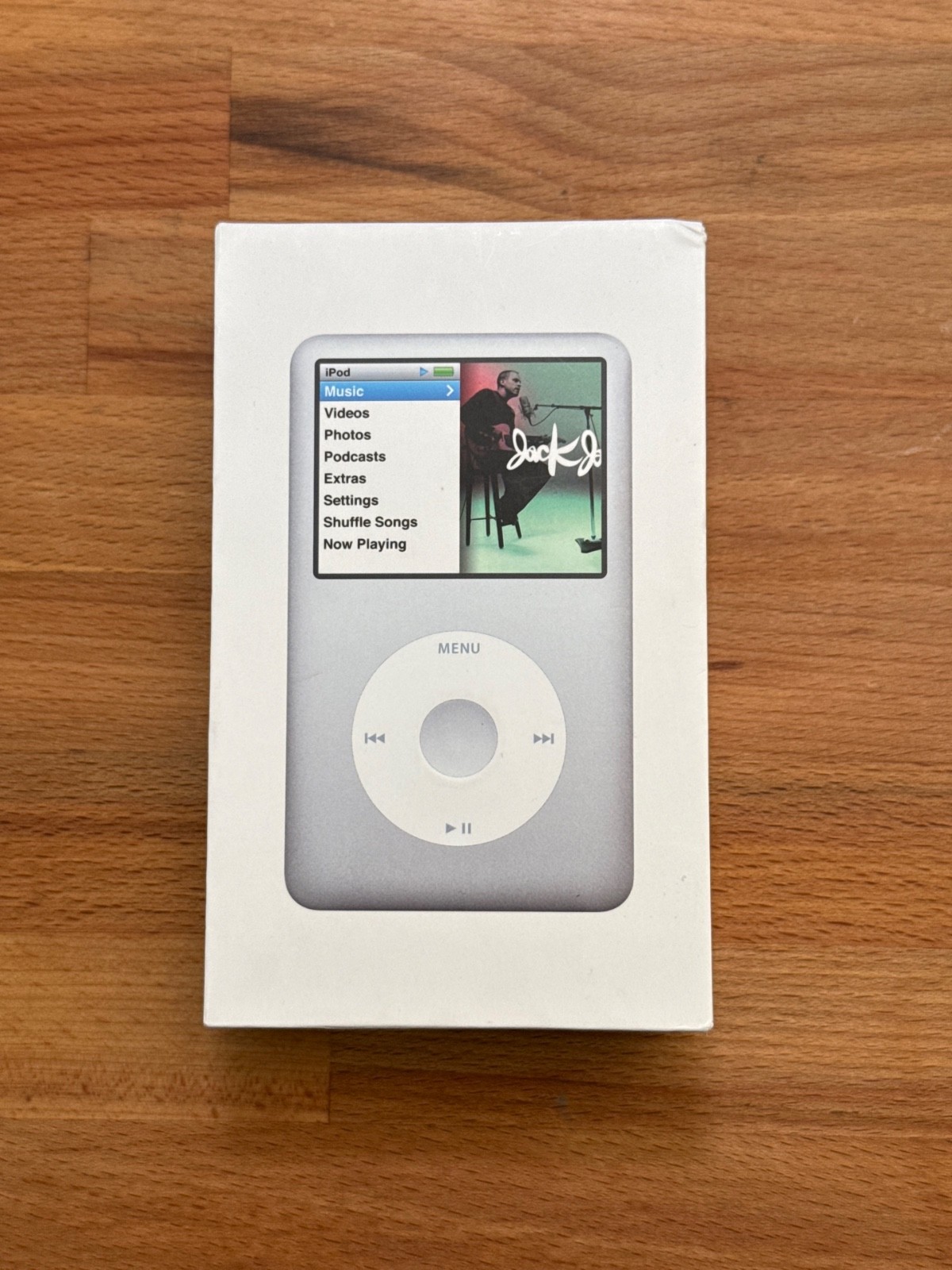 Apple iPod Classic 120GB Silver Original Box Only #001 - No iPod Included