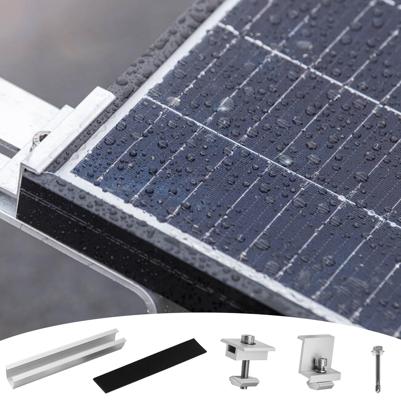 Solar Panel Mount Solar Panel mounting Brackets Z Brackets Lightweight Alumin...