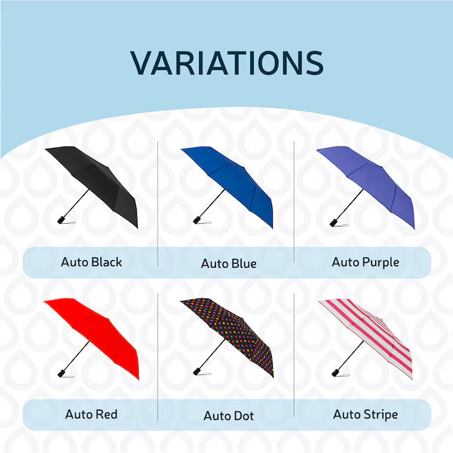 rainbrella 46-in Compact umbrella Umbrella