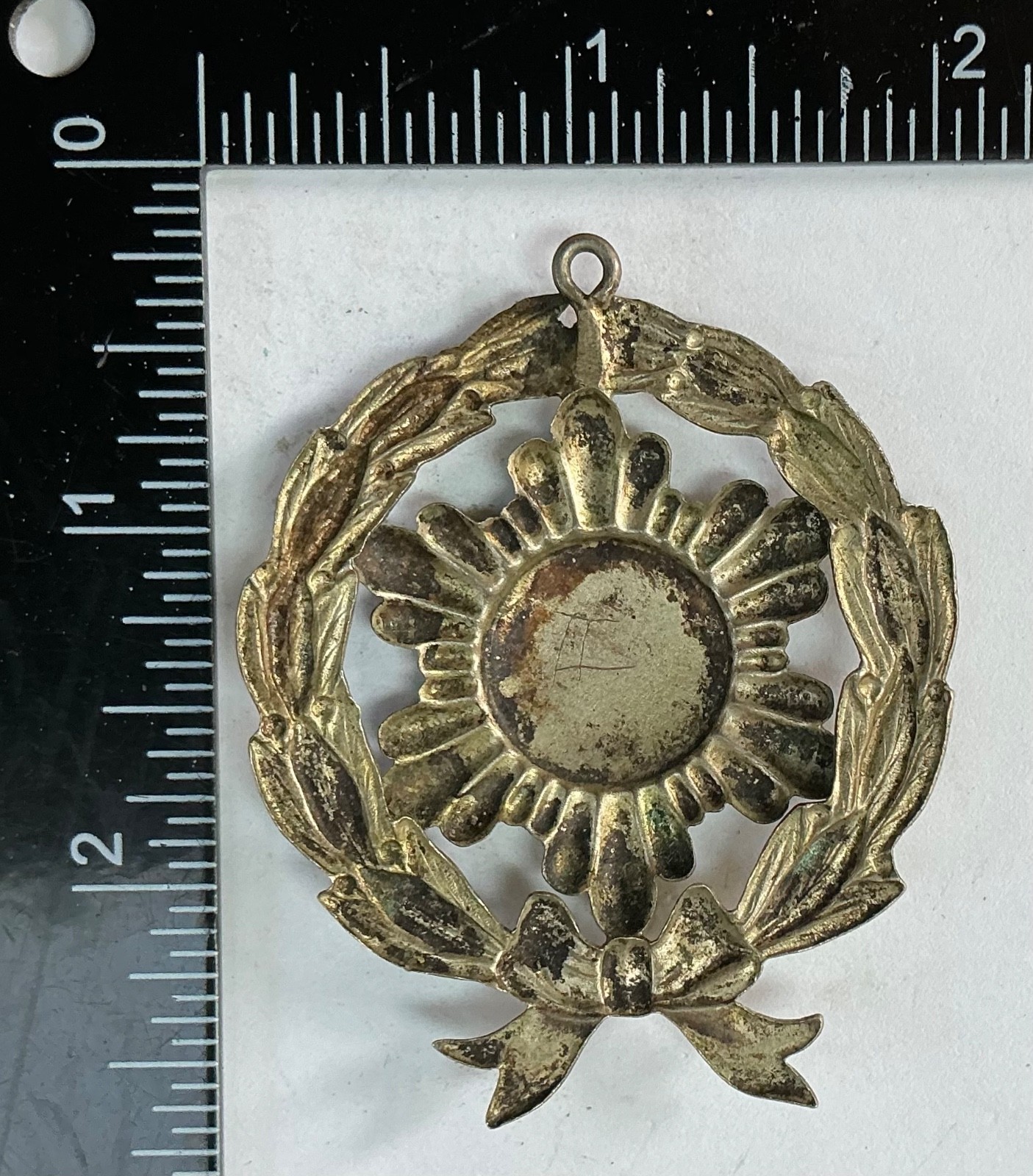 UNKNOWN Austrian Linz Medal Broach 1901