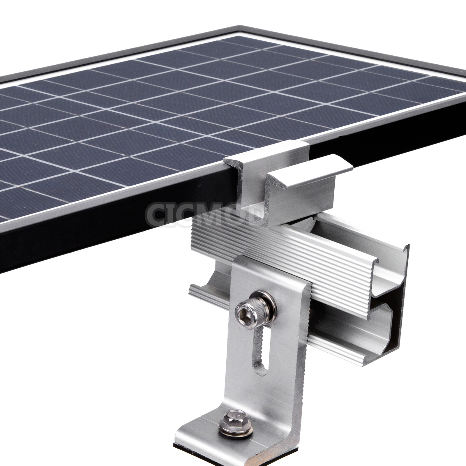 Solar Panel Mounting Brackets Kit Adjustable Roof System for 1-4PCS Solar Panels