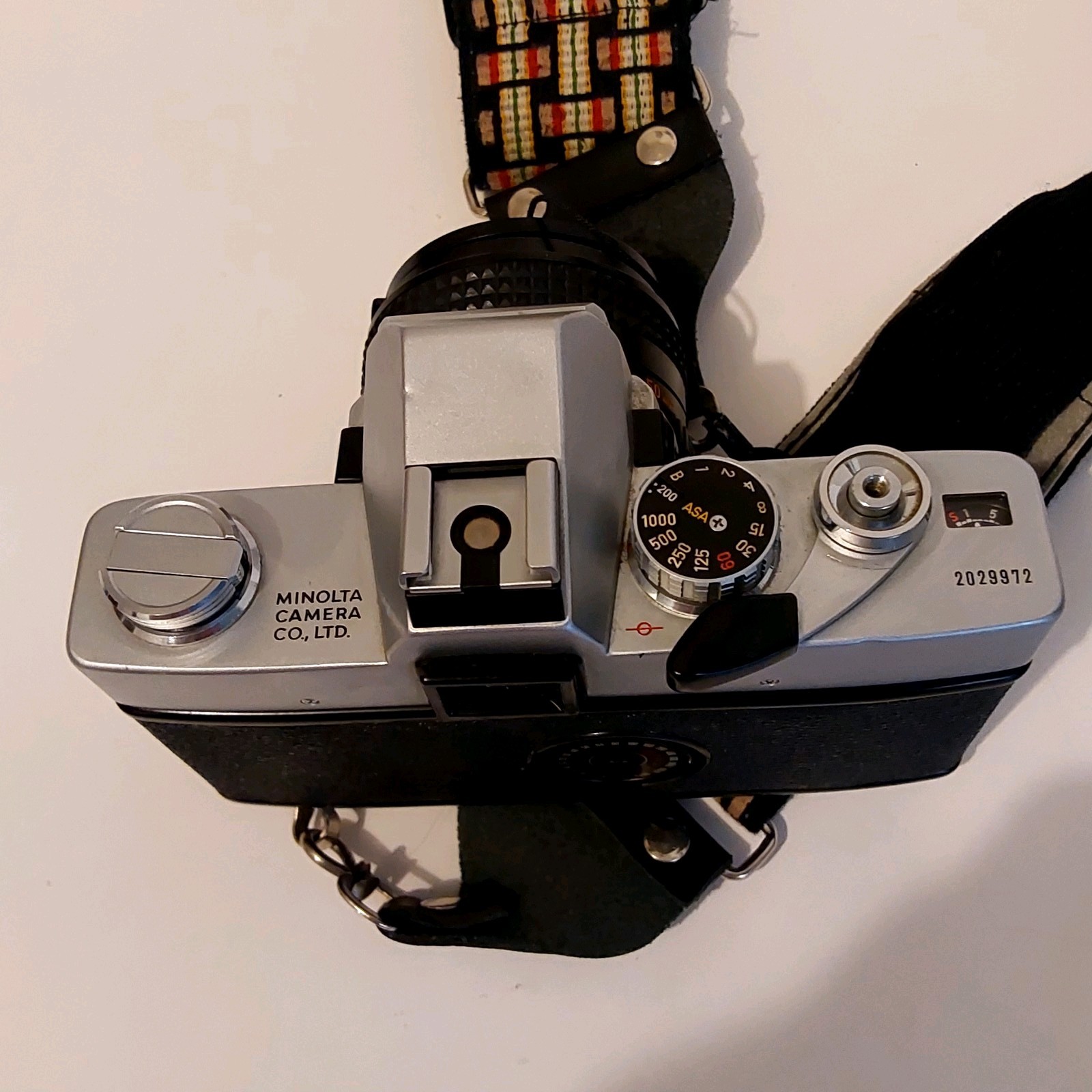 Minolta SR-T 102 Manual Flash Extra Lens. Untested. Sell As Ìs. See Description