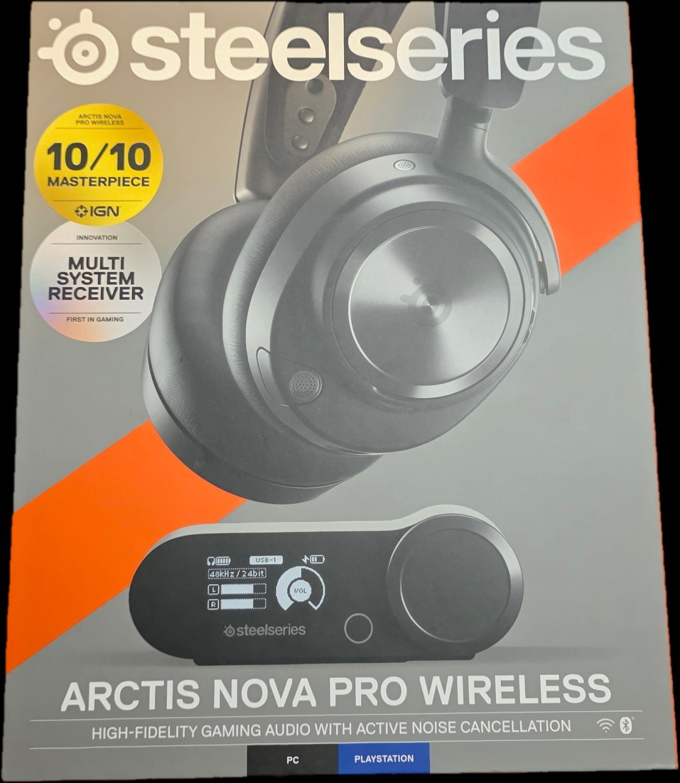 SteelSeries Arctis Nova Pro Wireless Over-Ear Gaming Headset