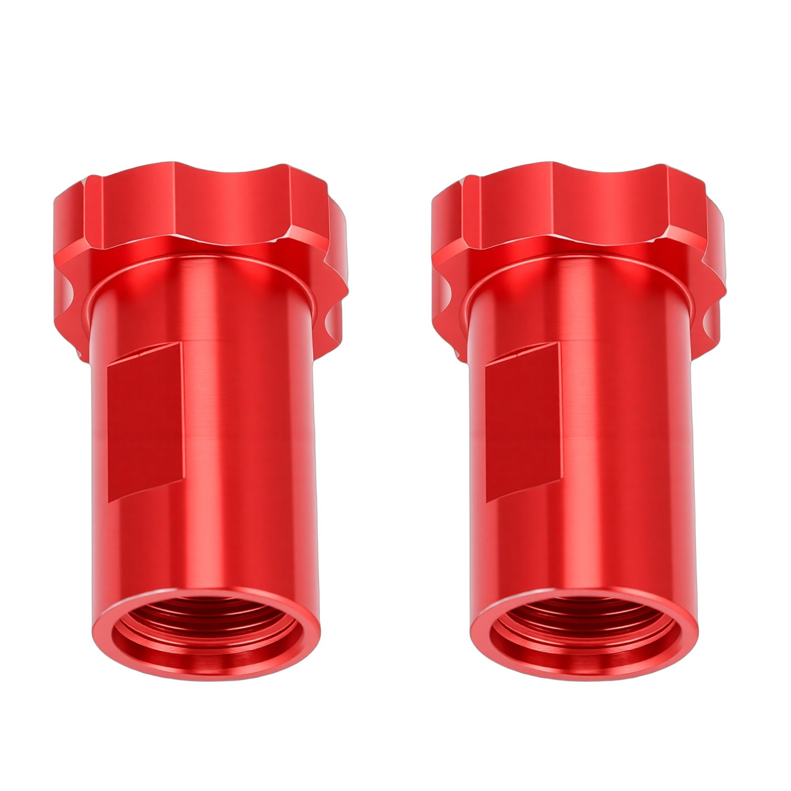 2-Pack Red Spray Cup Adapter Internal Thread M16*1.5mm