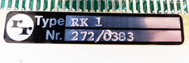 Rexroth RK 1 RK1 272/0383 -used-