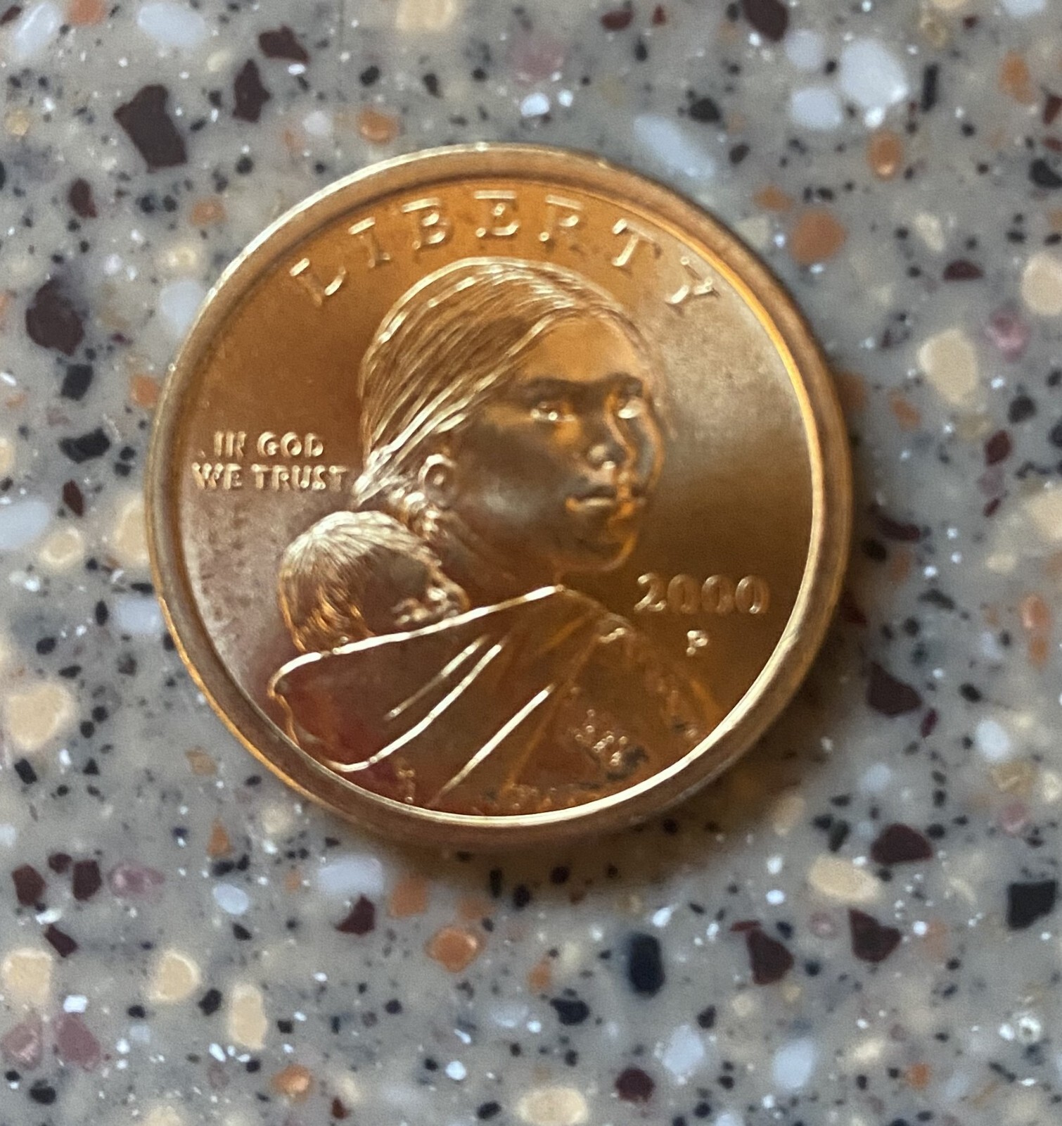 ~ 2000-P Sacagawea Dollar Uncirculated From Original Roll, FREE SHIPP!!!