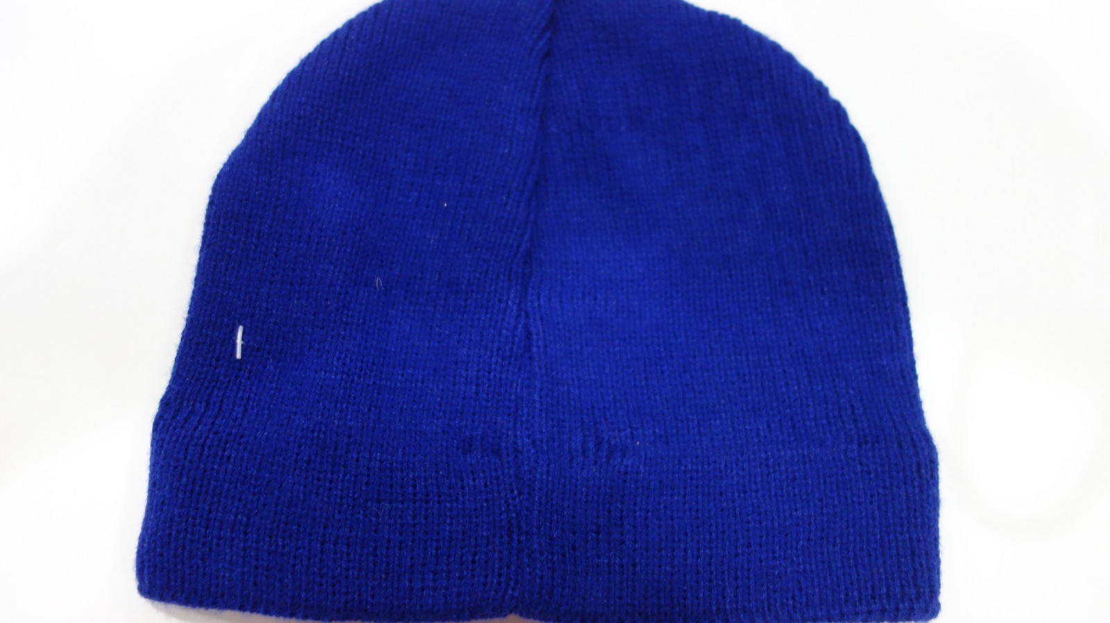 Boy Hat One Piece Size 6.5" X 9.25" Blue Color Beanie New