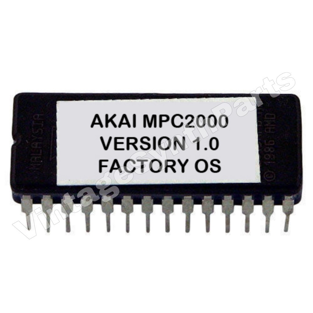 Akai MPC 2000 Sampler Boot Rescue Firmware Rom 1.0 EPROM KIT MPC2000 Chip Ic