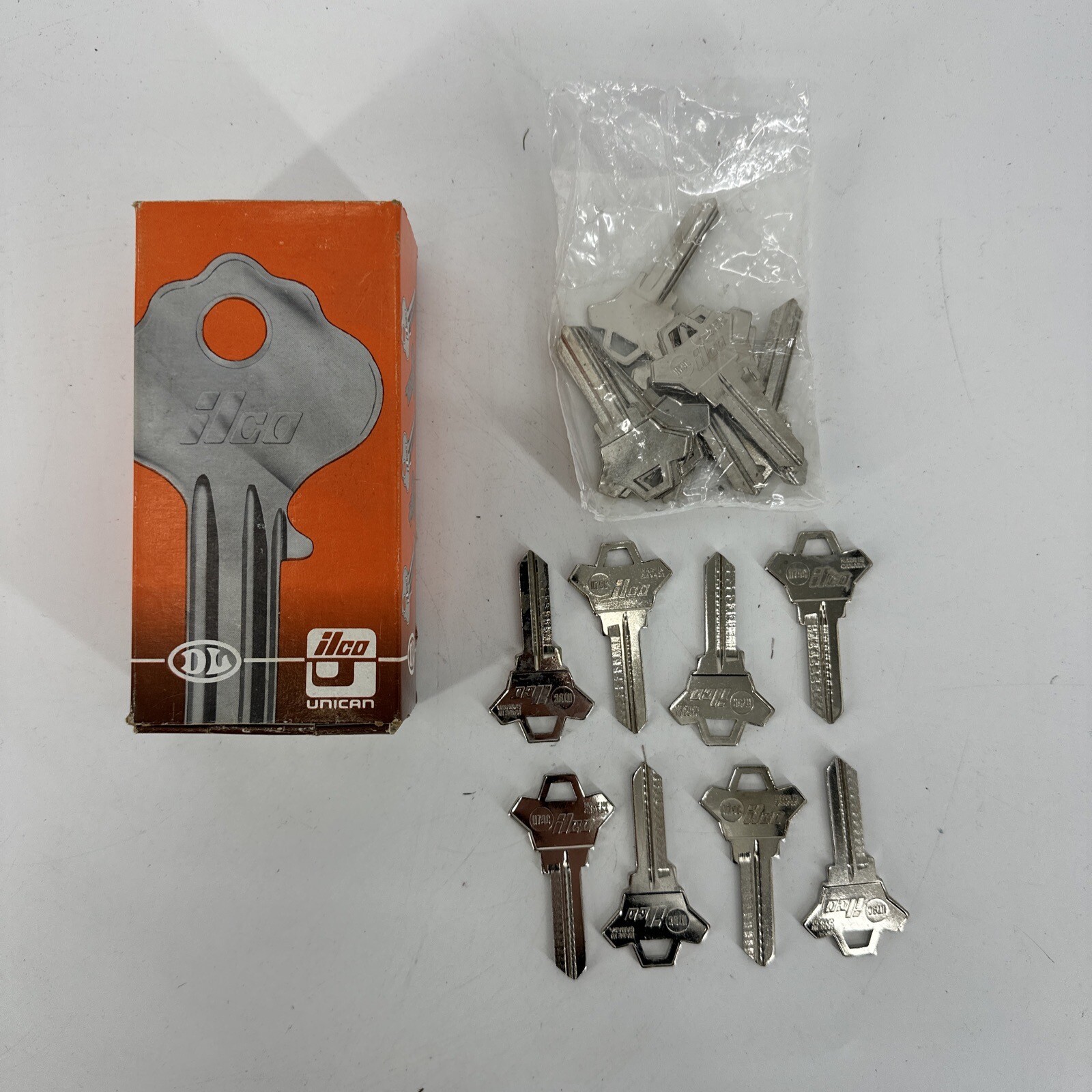 LOT OF 18 Ilco 1179C Key Blanks for Arrow Comet Nickel Plated NEW IN BOX