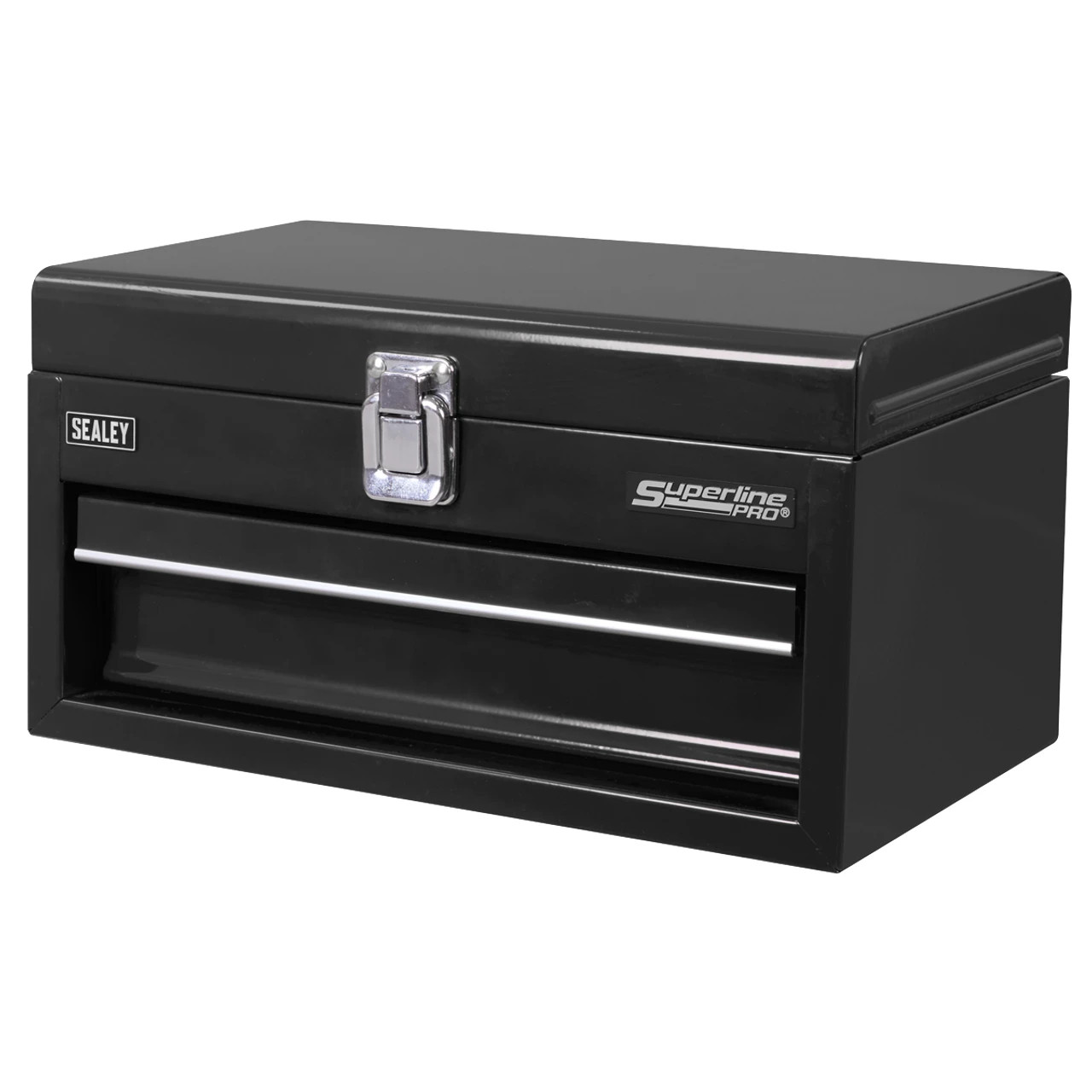 Sealey APMTB2 Superline Pro Mini Toolbox with 1 Drawer Black