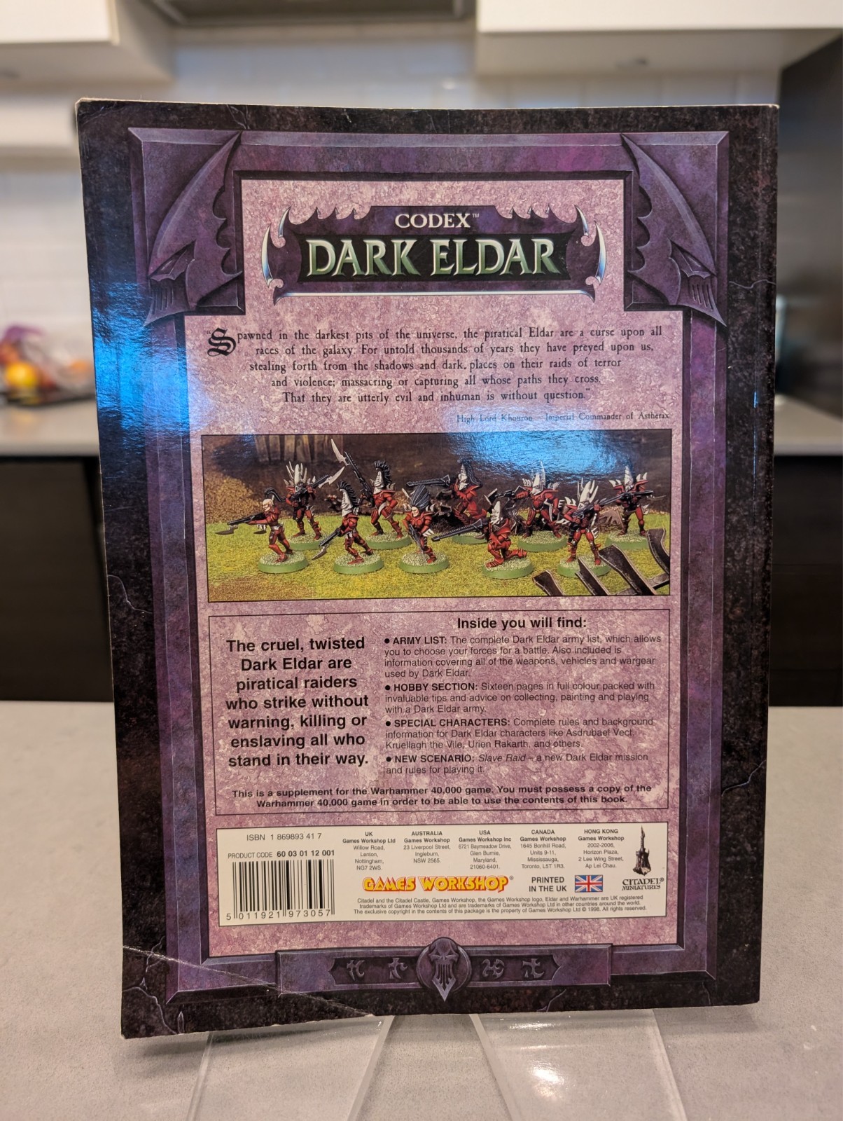Games Workshop Warhammer 40000 40K Codex 3rd Ed. Dark Eldar