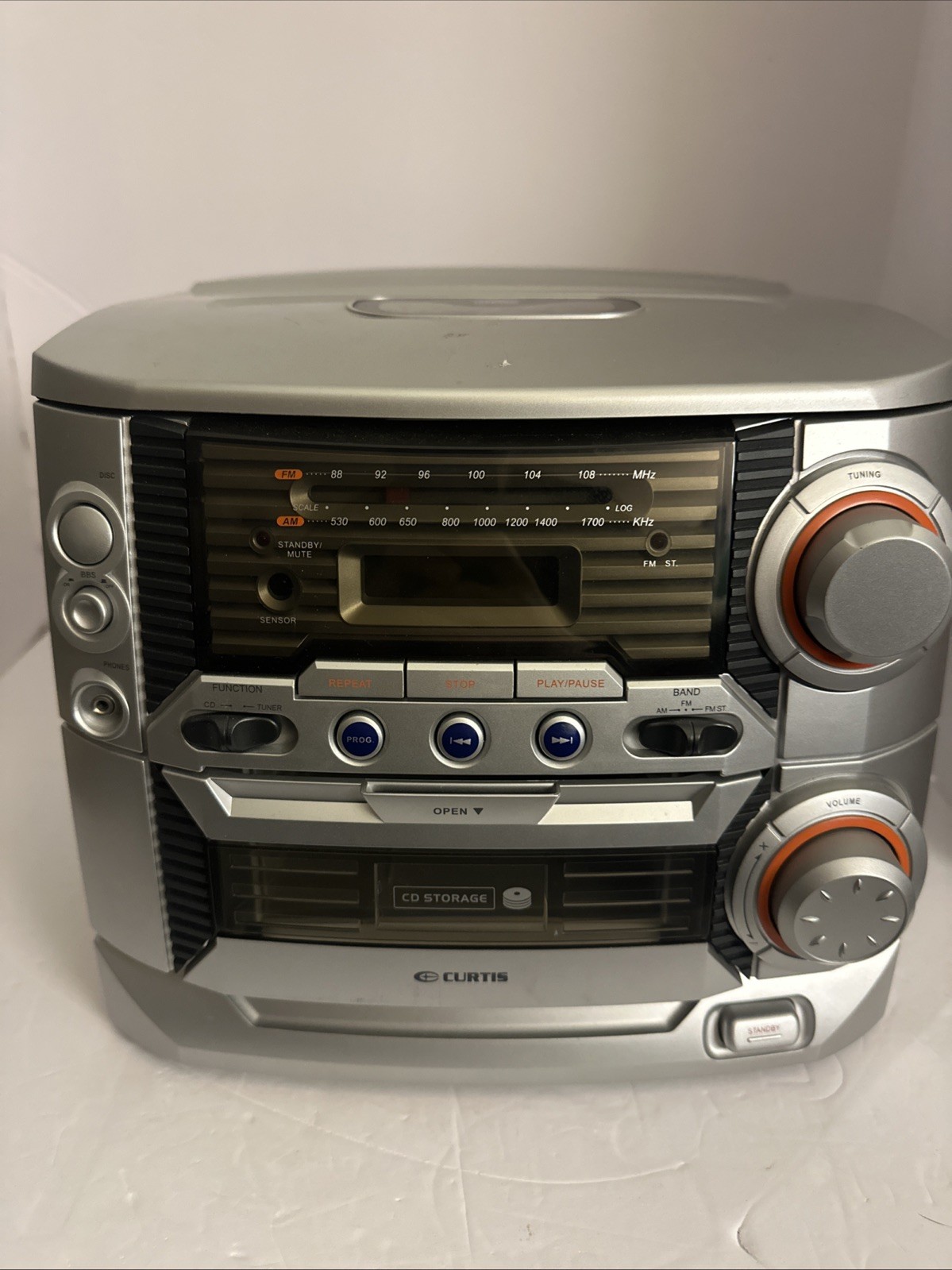 Rare Curtis RCD856 CD Player System No Speakers