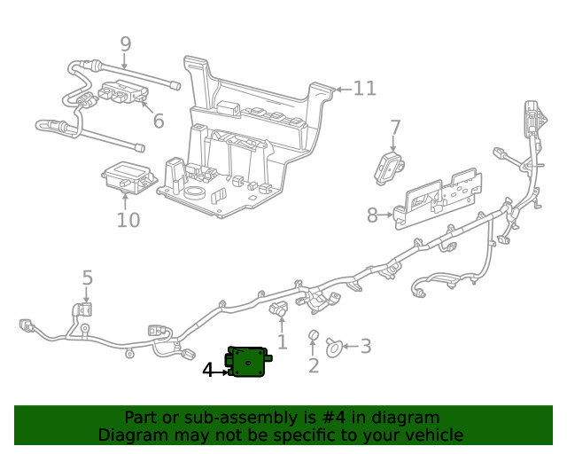 Genuine GM Module 85811490