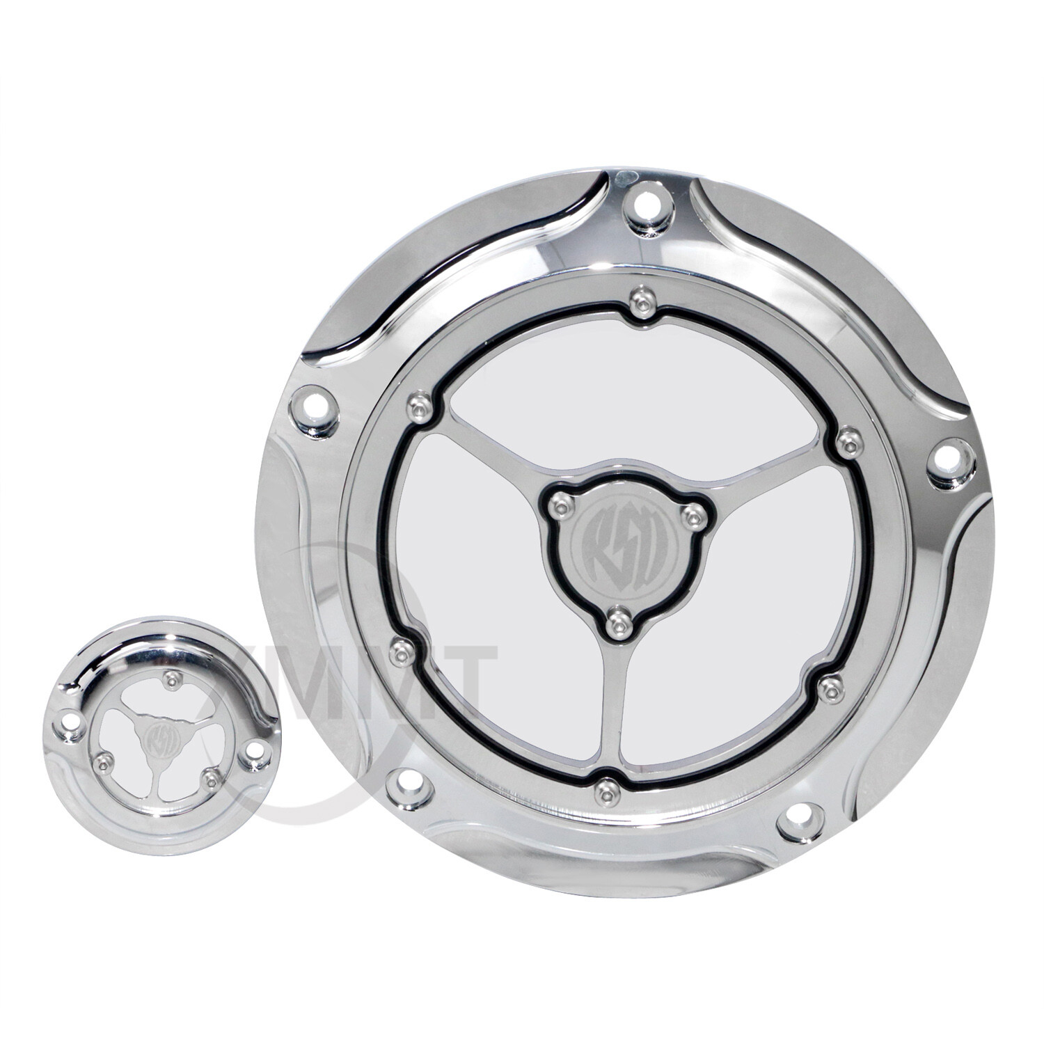 Chrome Clarity Derby Timing Timer Cover For Harley Touring FLHTCUL FLHTKL FLH/T