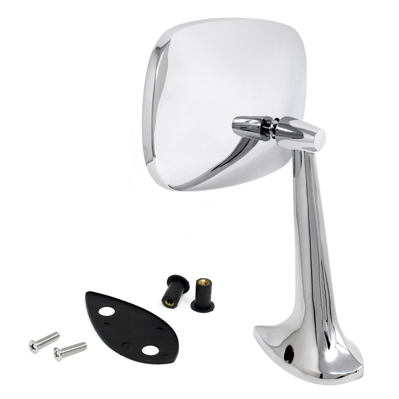 Outside Mirror Assembly Large Head RIGHT 1975-1979 Corvette