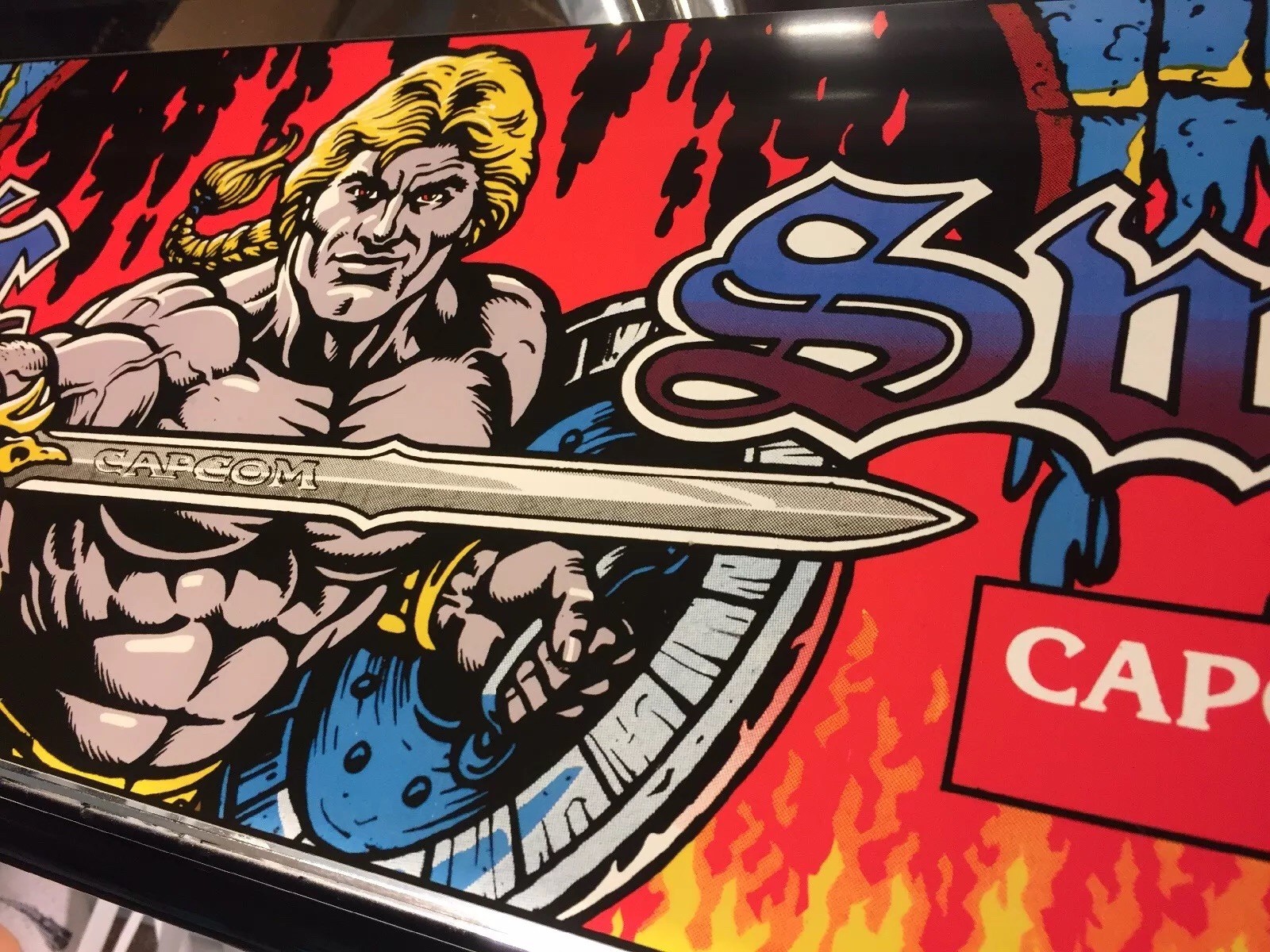 Magic Sword Arcade Marquee 26" x 8"