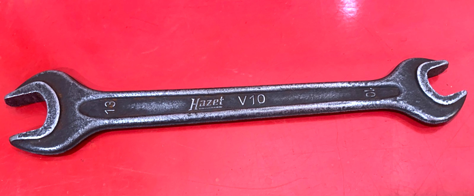 VINTAGE Hazet TOOLS- V-10 8mm 13mm Double Open End Wrench -  Germany