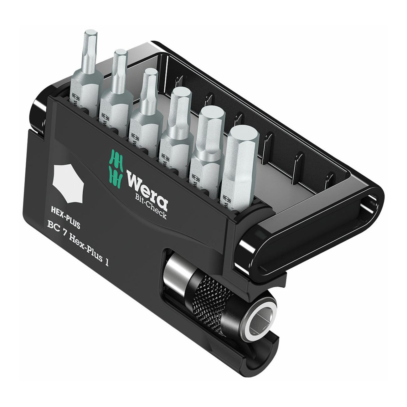 Wera Bit-Check Hex-Plus Bit Set (7 Piece Set) 05056168001