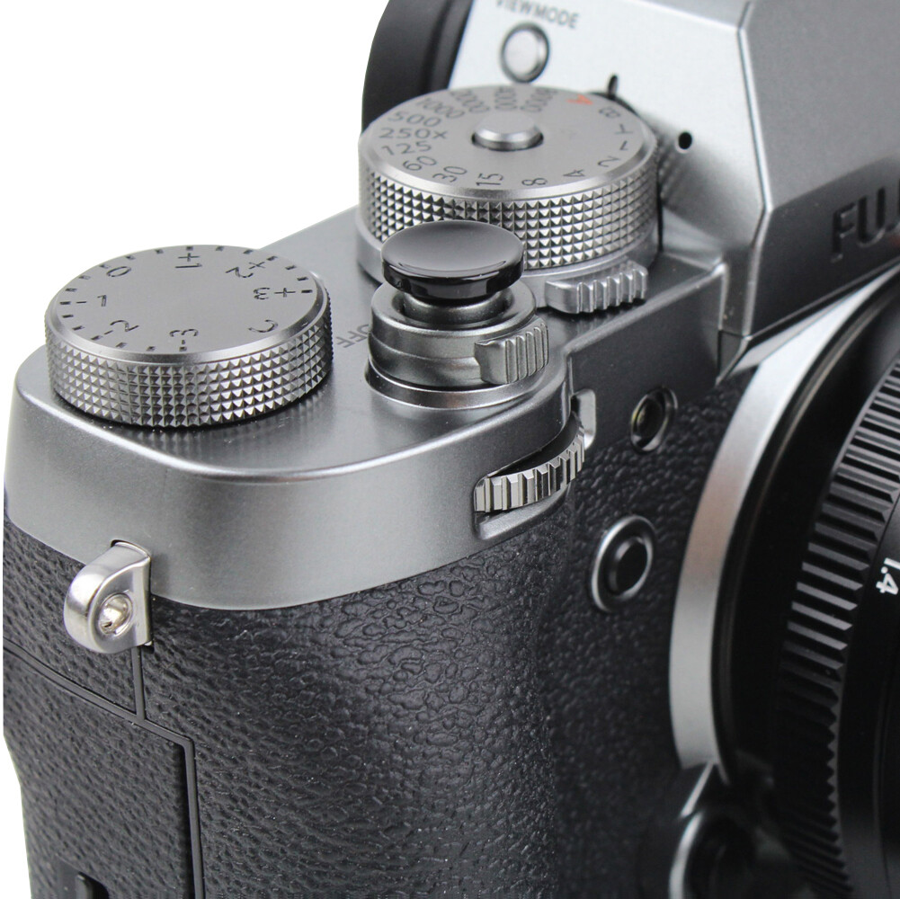 2PC Black Soft Shutter Release Button f/ Fujifilm X-E3 X-E2S X-E2 X-E1 X20 STX-2