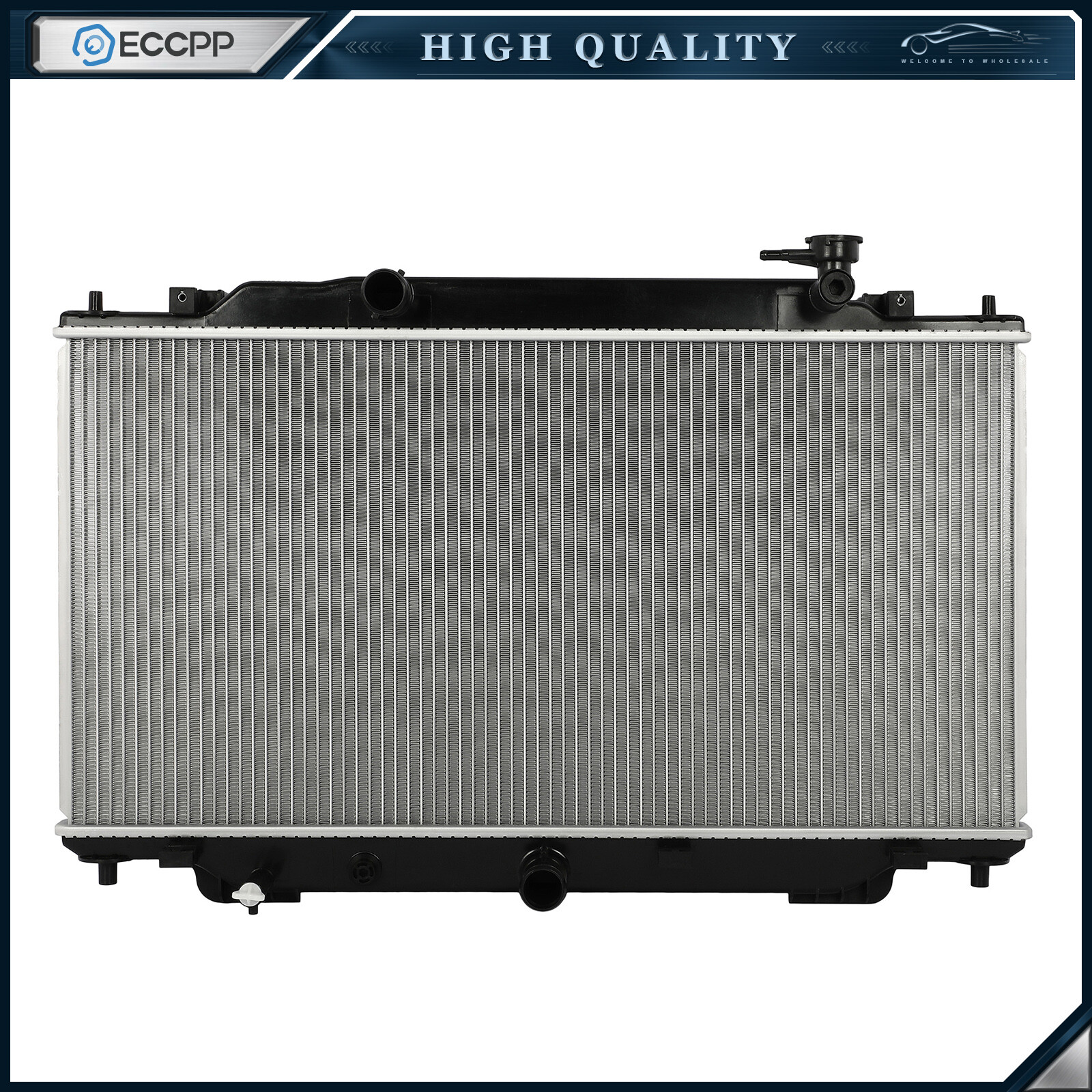 Aluminum Radiator For 2014 2015 2016 2017 2018 Mazda 3 for 13404 radiator