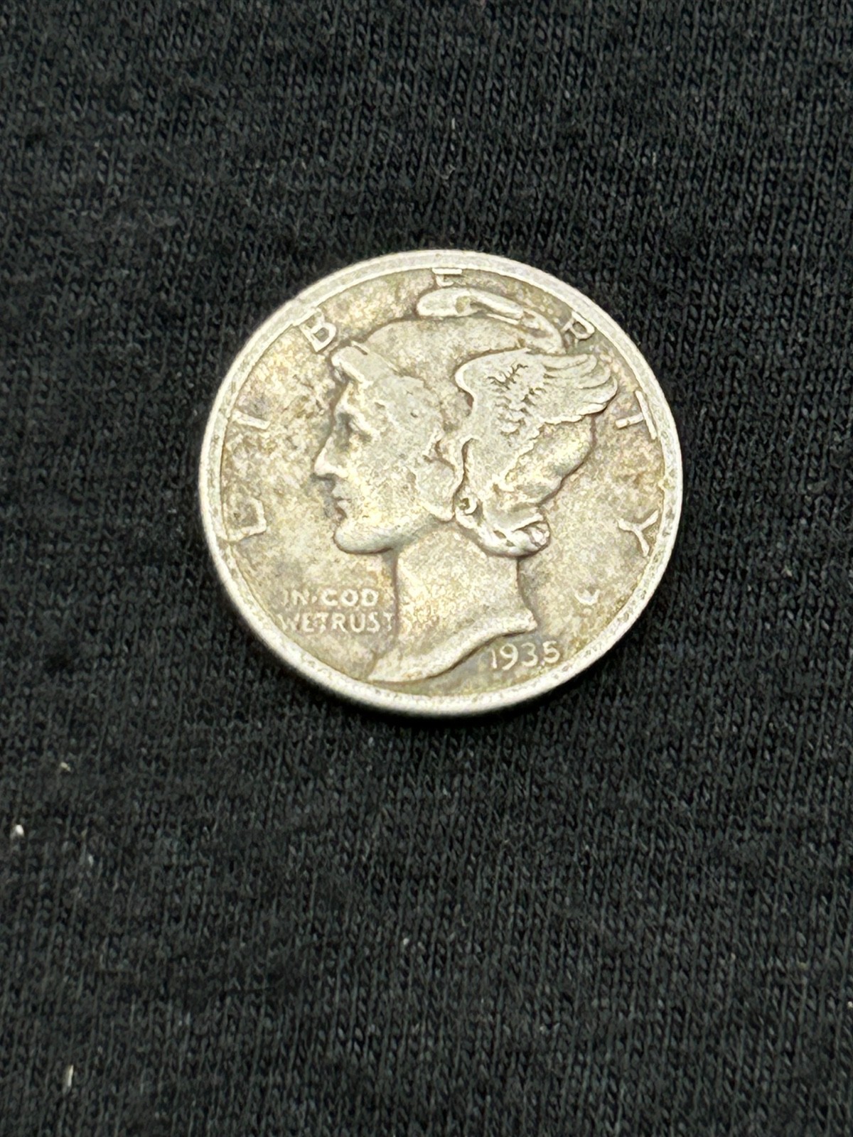 1935 P MERCURY DIME