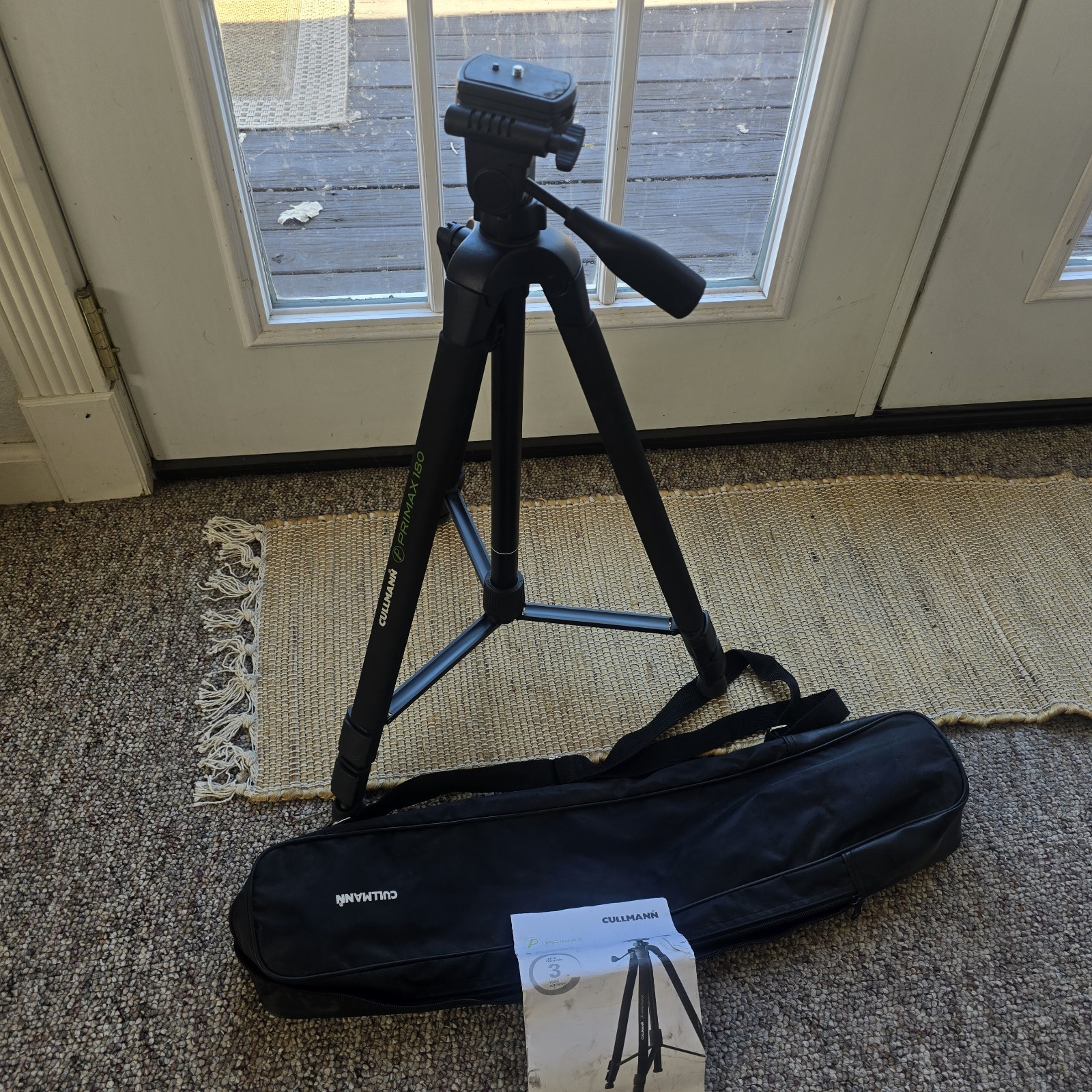 Cullman Primax 180 Adjustable Camera Tripod With Bag