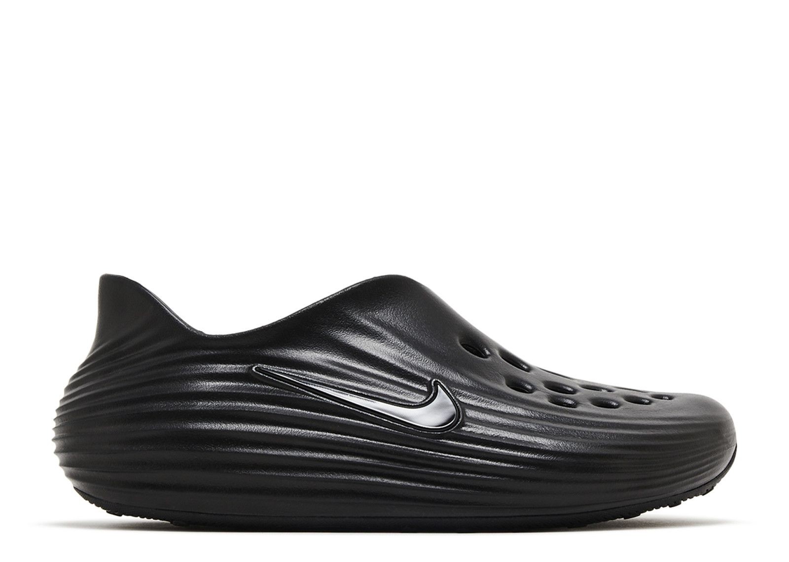 Nike ReactX Rejuven8 Slide Triple Black HV4479-001 sz 12 Men's