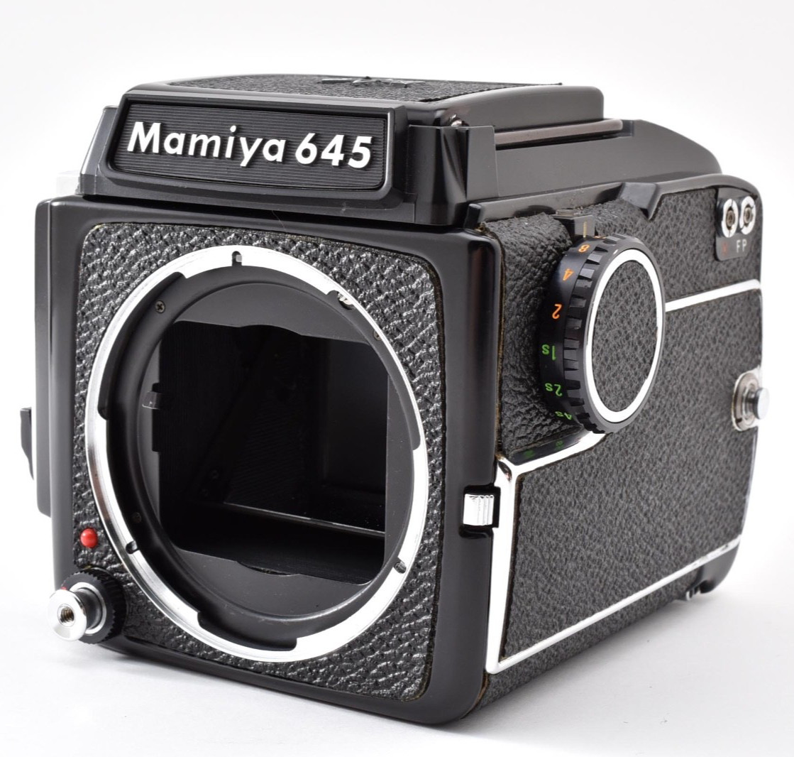 "NEAR MINT" Mamiya M645 Waist level Finder Medium Format Camera Body JAPAN 5091